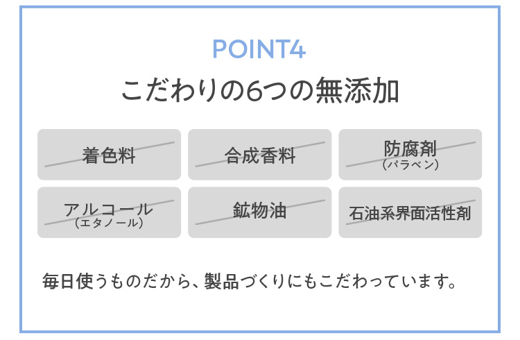 さらにPOINT！5つのこだわりポイント4