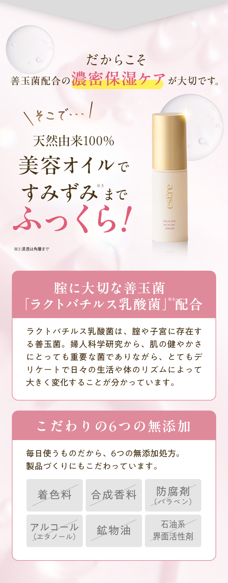 さらにPOINT！3つのこだわりポイント